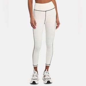 We Wore What Corset Full Length Leggings In Cream Size Medium